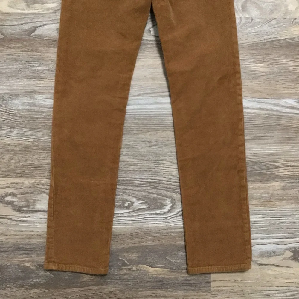 GAP Brown Stretch Slim Adjustable Waist Corduroy Pants 12